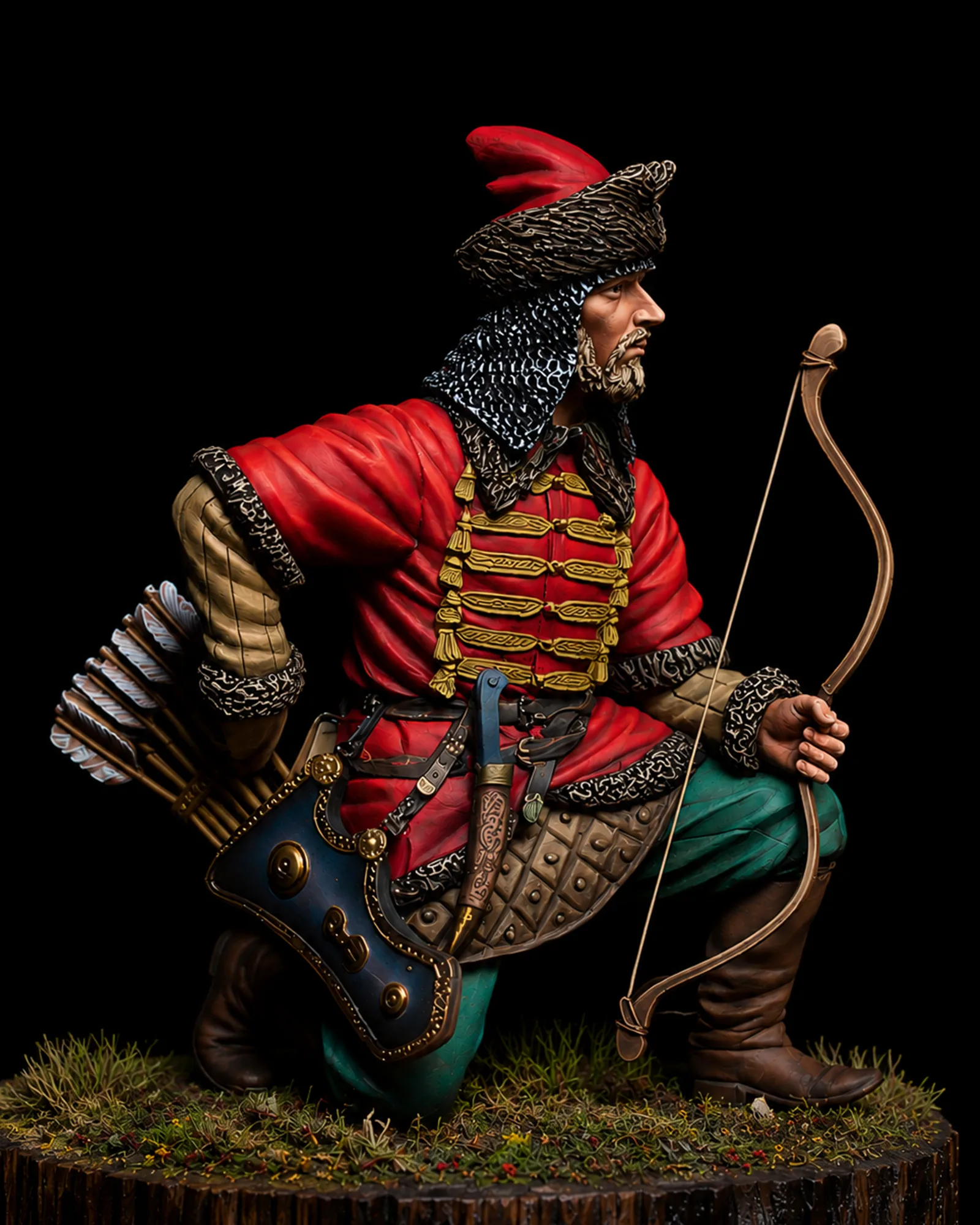 Russian archer 1572. Boyar army