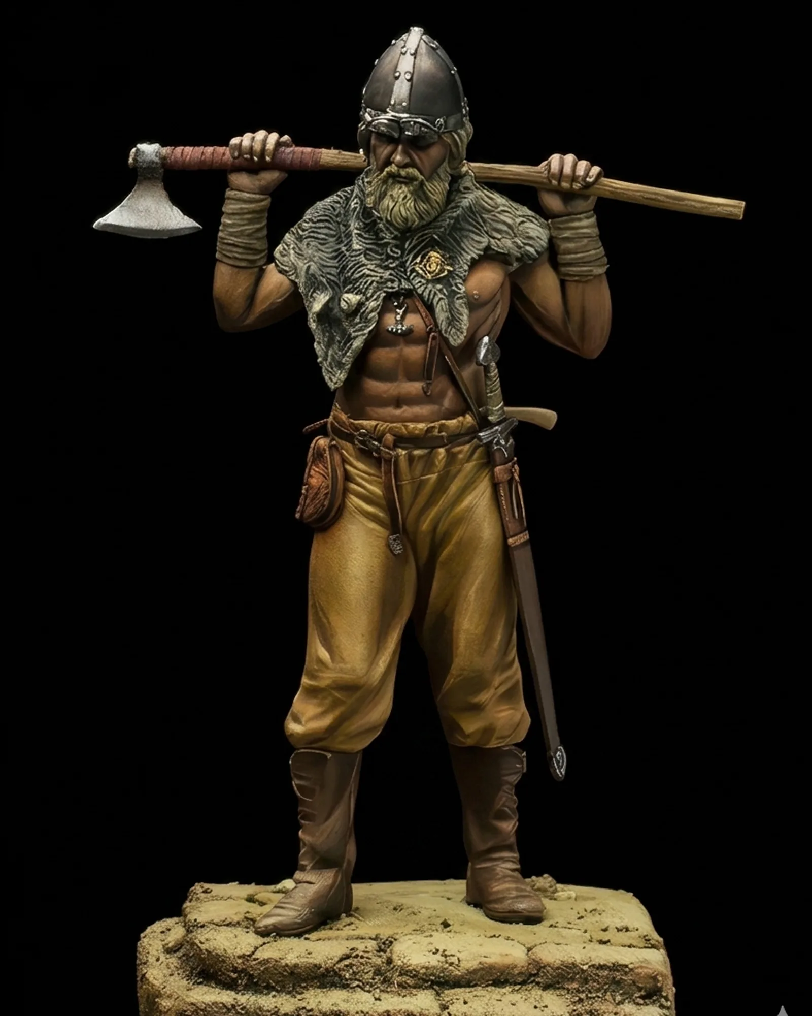Viking with ax
